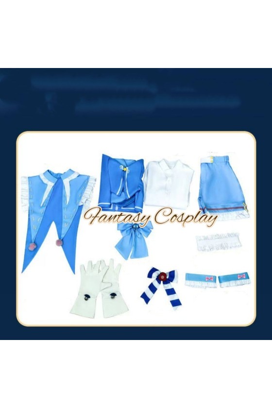 Identity V Night Watch Sanrio Collaboration Hangyodon Blue Cosplay Costume